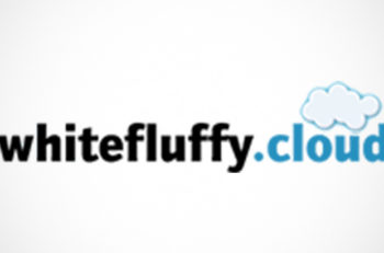 White Fluffy Cloud Logo