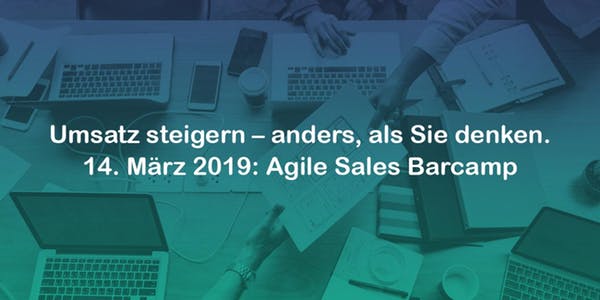 agile sales barcamp 2019