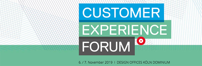 Customer Experience Forum Köln 2019 Banner